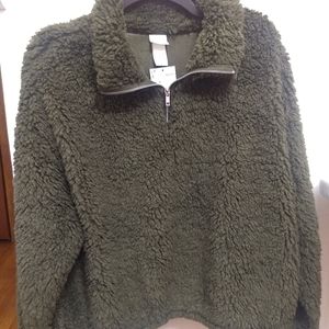 H&M Half Zip Top